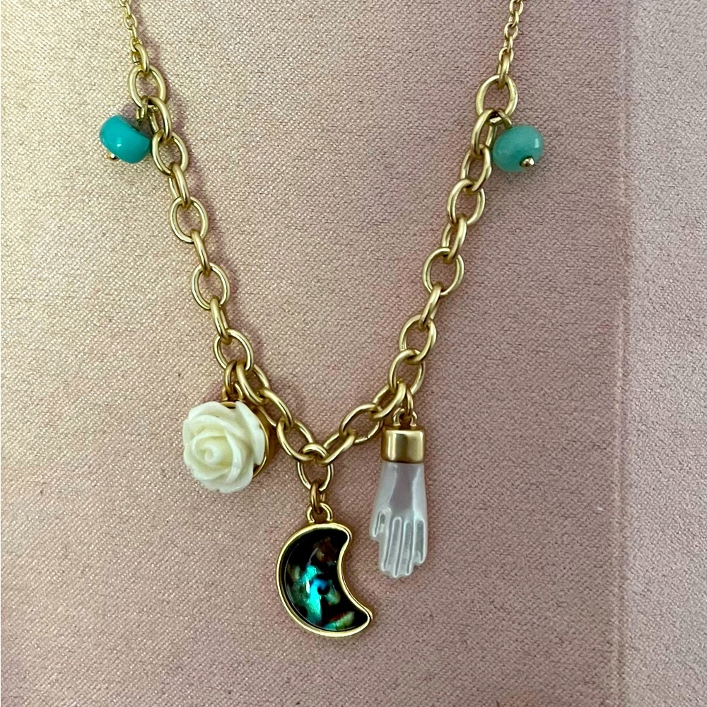 Lucky Necklace with charms. New.